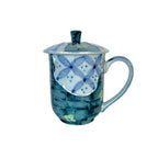 Plum Blossom Shonzui Mug with Lid