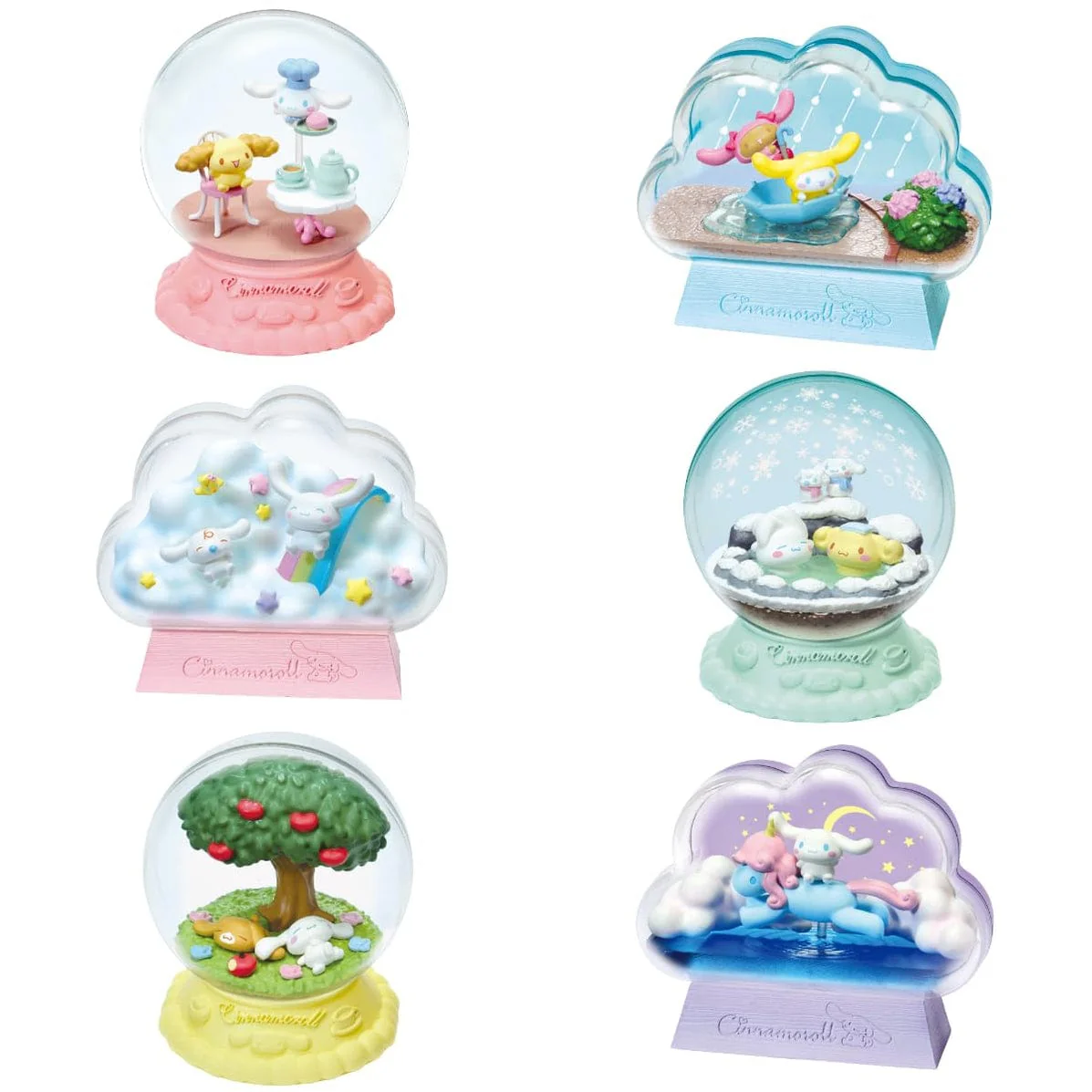 Re-ment Cinnamoroll Fluffy Happy Days Terrarium Collection