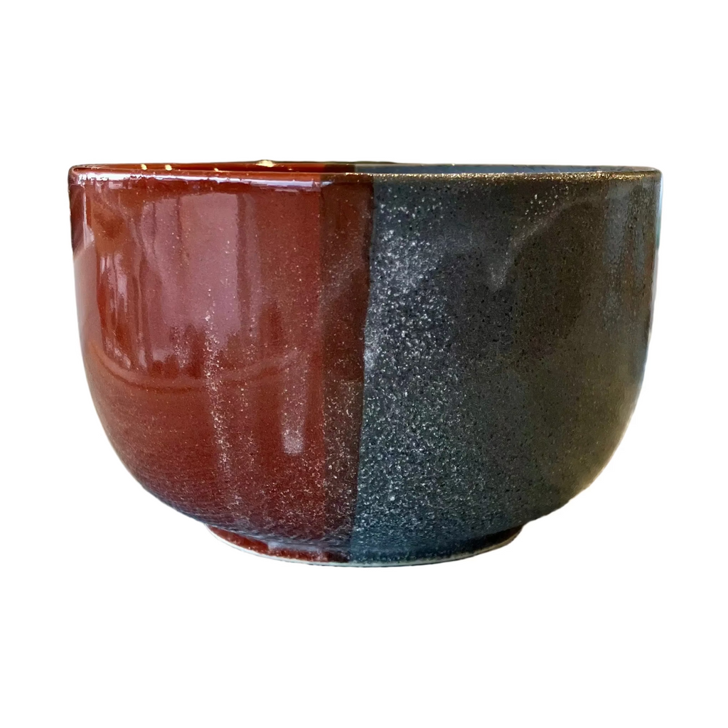 Red Checker Donburi Bowl