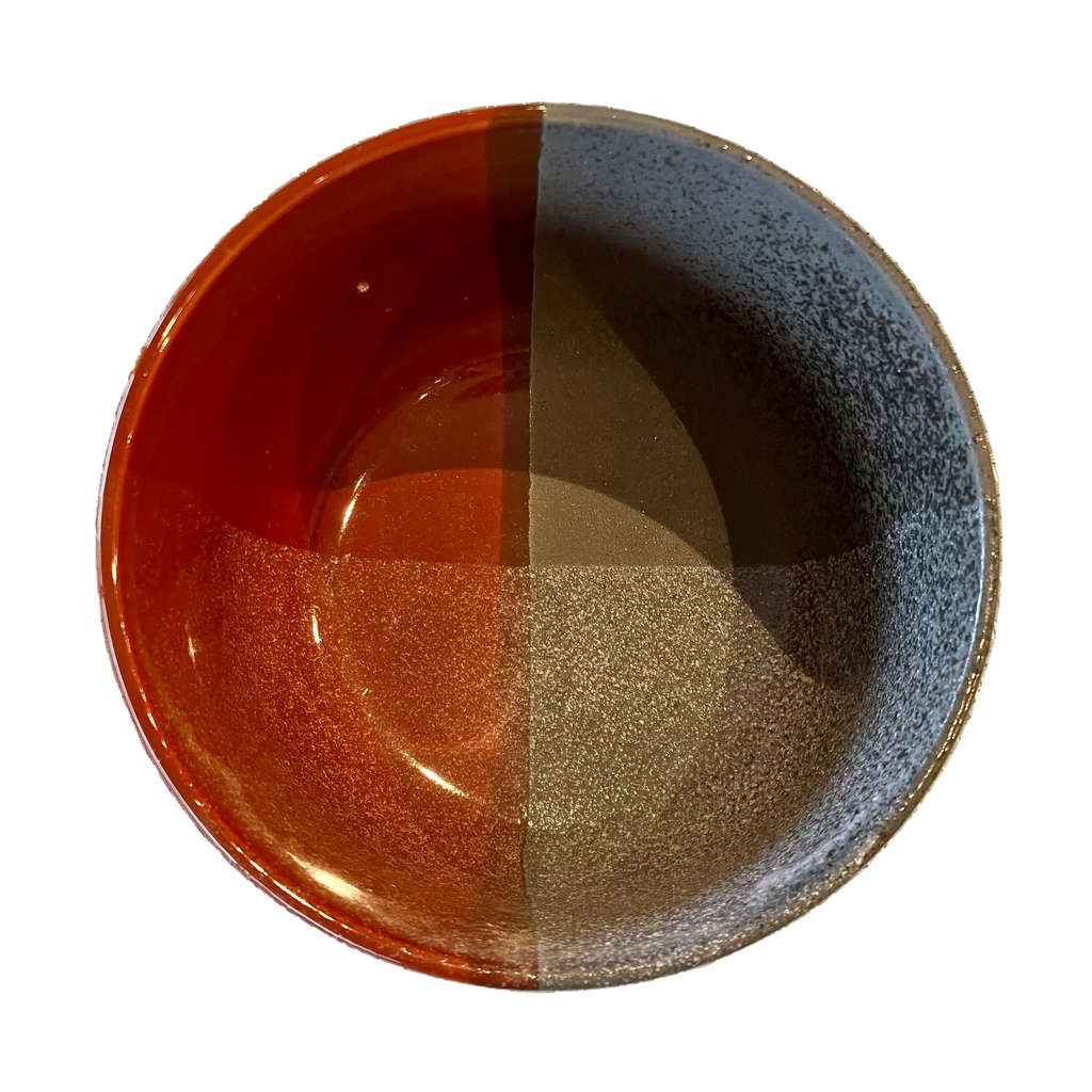 Red Checker Donburi Bowl