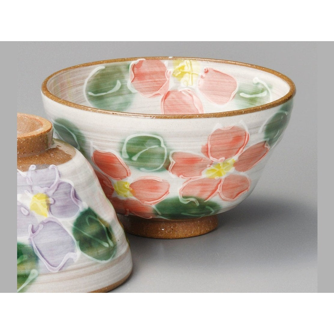 Red Cherry Blossom Rice Bowl 12D