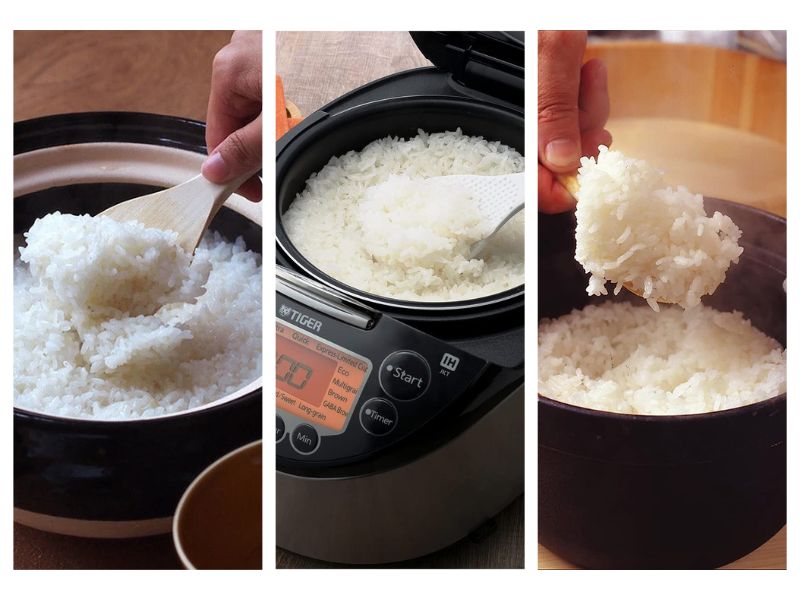 Minimaru best way to cook rice - rice cookers vs japanese claypots vs cast iron pots