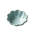 Rinka Blue Porcelain Chrysanthemum Bowl