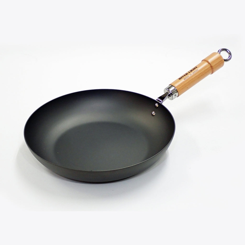 River Light Kiwame Premium Iron Frying Pan 24cm