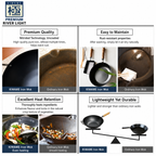 River Light Kiwame Premium Peking Wok 33cm
