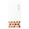 Rokkaku Foil Gift Envelope Plover & Plum - Plover ・Plum
