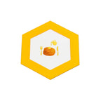 Rokkaku Hexagon Card - Pancake