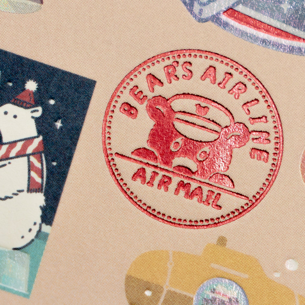 Rokkaku ob1toy Postcard Bear's - BEAR'S Postcard Vol.2