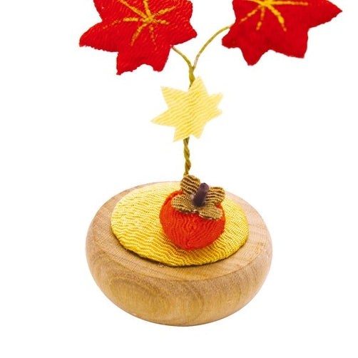Ryukodo Autumn Chirimen Ornament