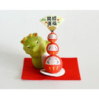 Ryukodo Chigiri Paper Peeping Dragon and Darumas