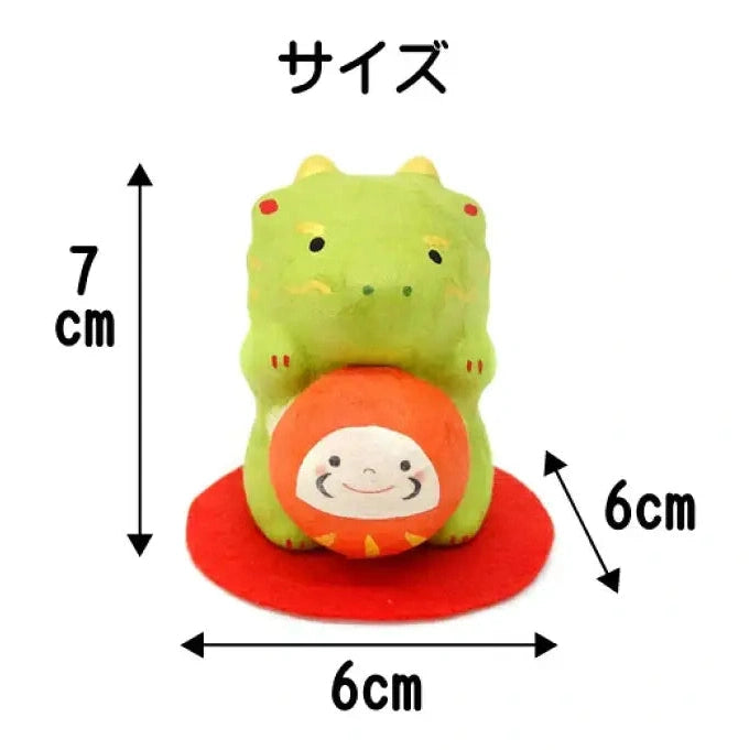 Ryukodo Chigiri Washi Dragon and Daruma