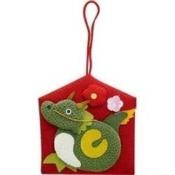Ryukodo Chirimen Dragon Zodiac Charm