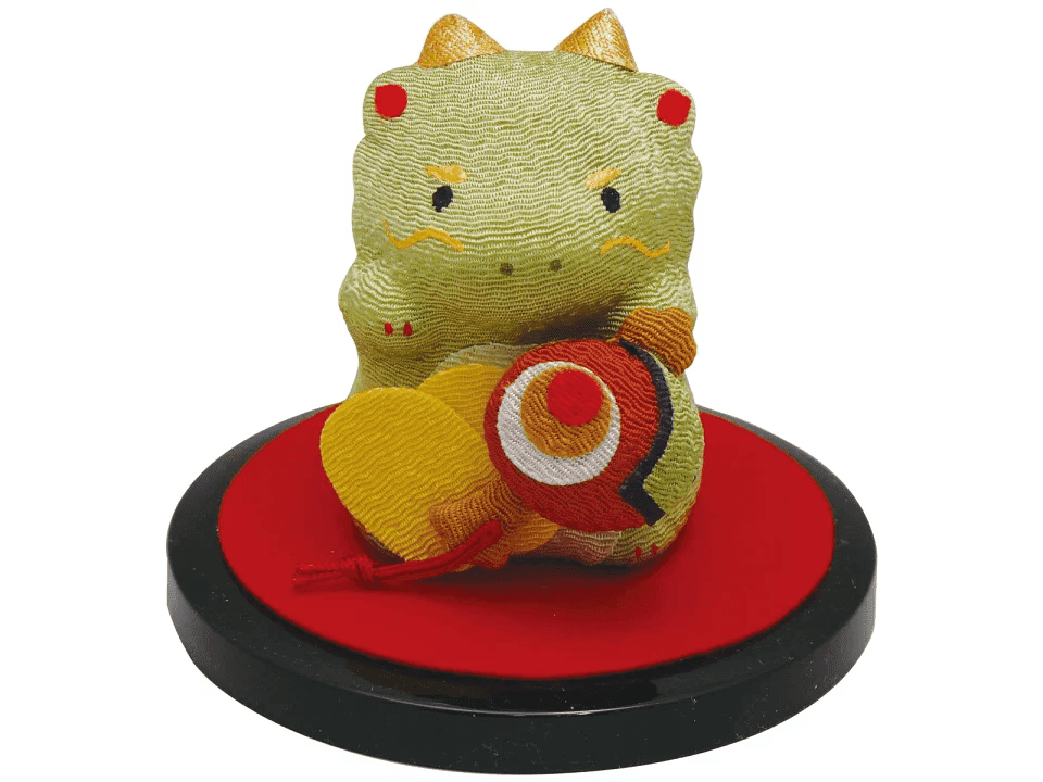 Ryukodo Chirimen Fortune Dragon
