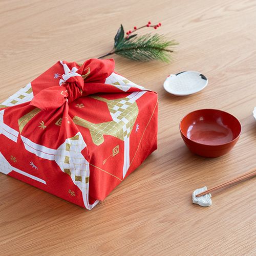 Ryukodo Christmas Furoshiki 70cm