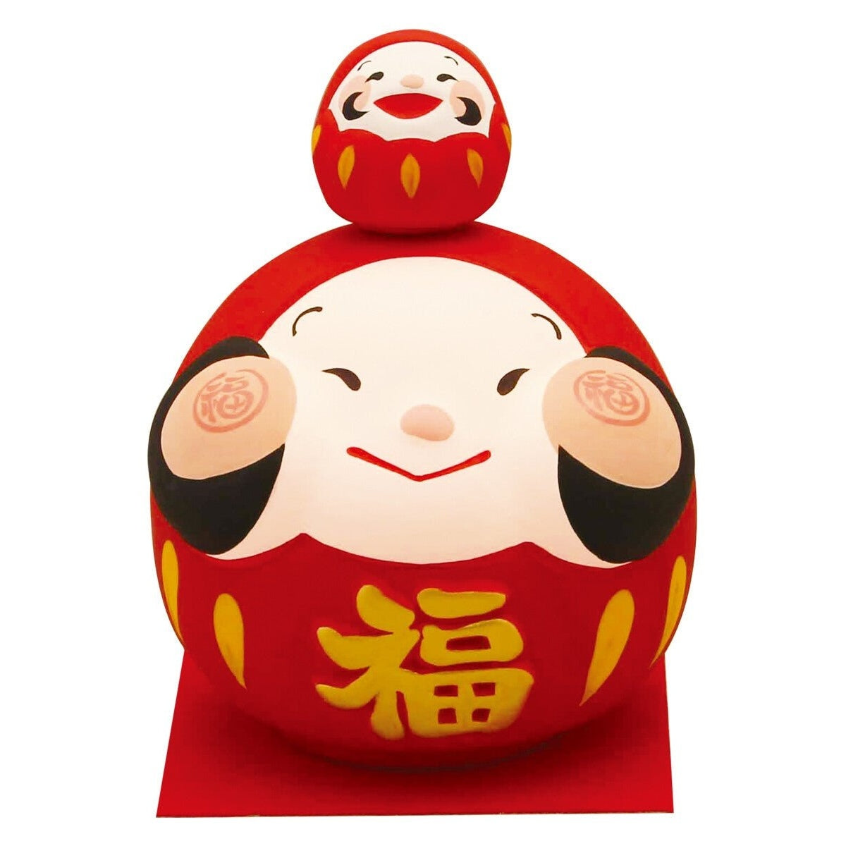 Ryukodo Chubby Cheeks Daruma 13.5H