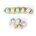 Ryukodo Owl Chopstick Rest Set
