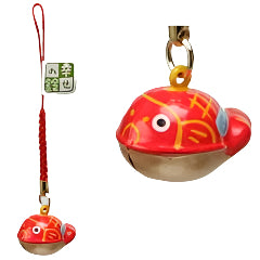 Ryukodo Rayon Phone Strap - - Goldfish