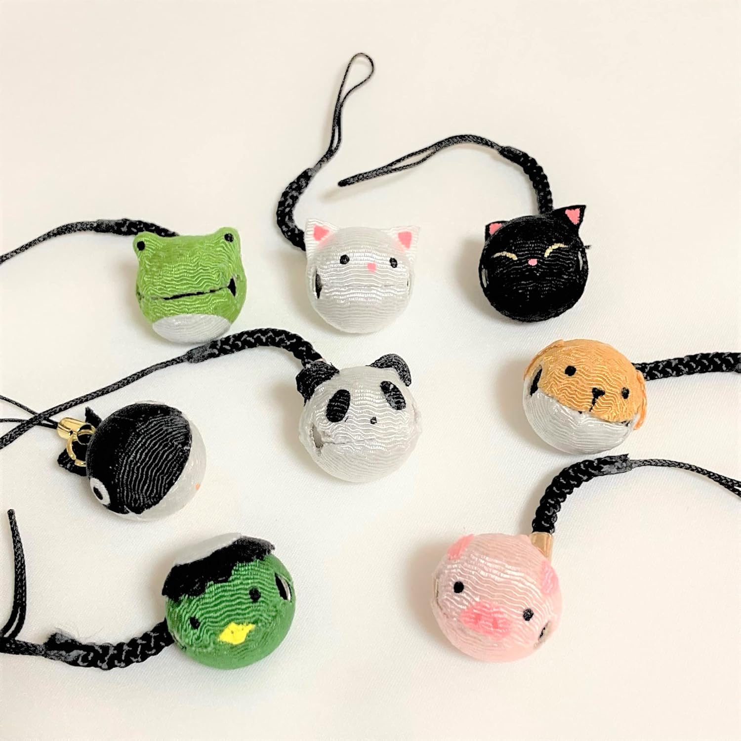 Ryukodo Rayon Phone Strap - Pig