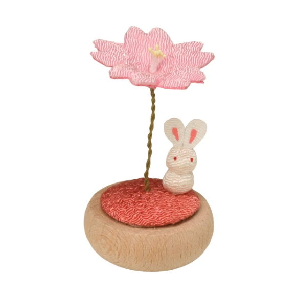 Ryukodo Sakura Chirimen Ornament