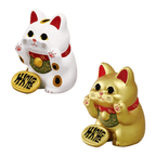 Ryukodo Squished Maneki Neko 11.5H