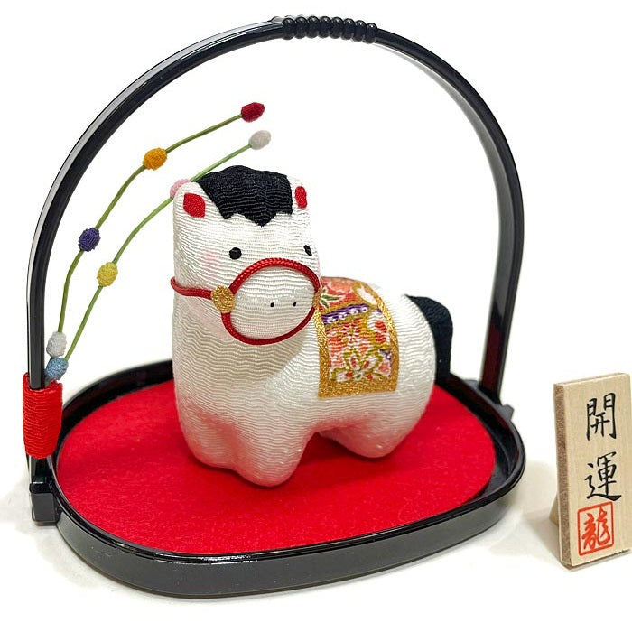 Ryukodo Zodiac Lucky Basket Horse