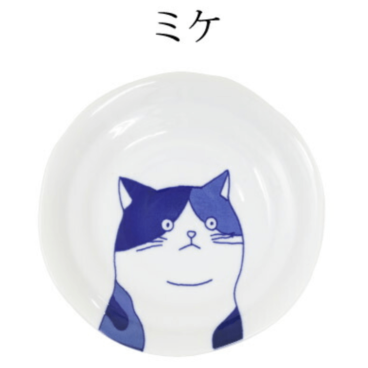 SHICHITA 160 Dish, Mike, Mino ware