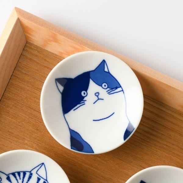 SHICHITA Cat Small Plate 8D - Calico