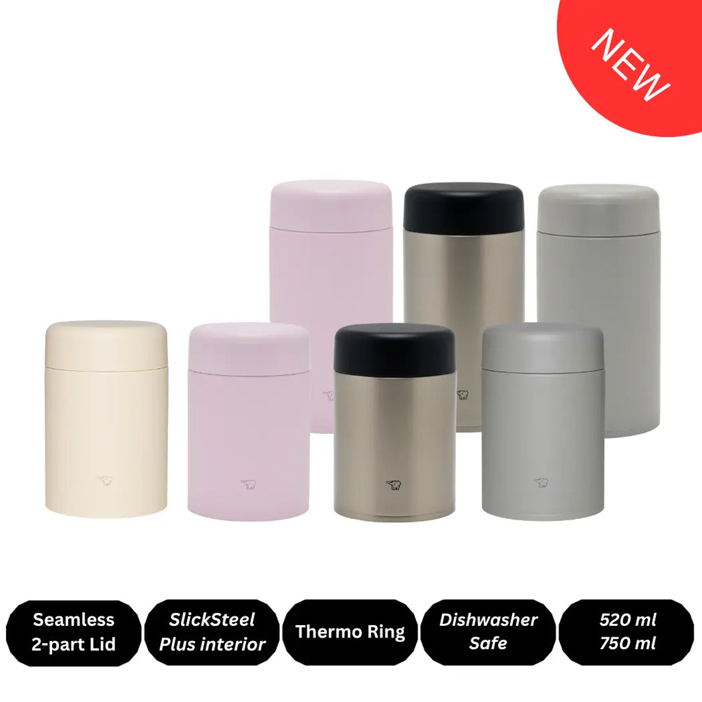 Zojirushi SW-LA52 Stainless Steel Food Jar 520ml - colour range