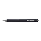 Sakura Ballsign iD 3C 0.4mm multi pen in black body, version A (Pure Black, Blue, Red ink)