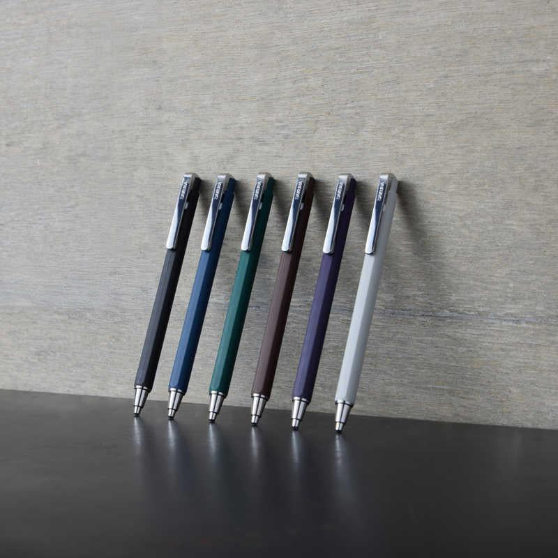 Sakura Ballsign iD Gel Ink Ballpoint Pen 0.5mm - 6 Black Colour Set