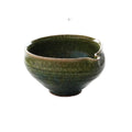 Saliu Handcrafted Deep Green Katakuchi Matcha Bowl