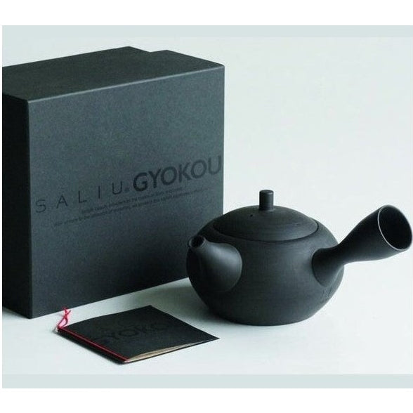 Saliu Teapot Kyusu -Ryo- Black