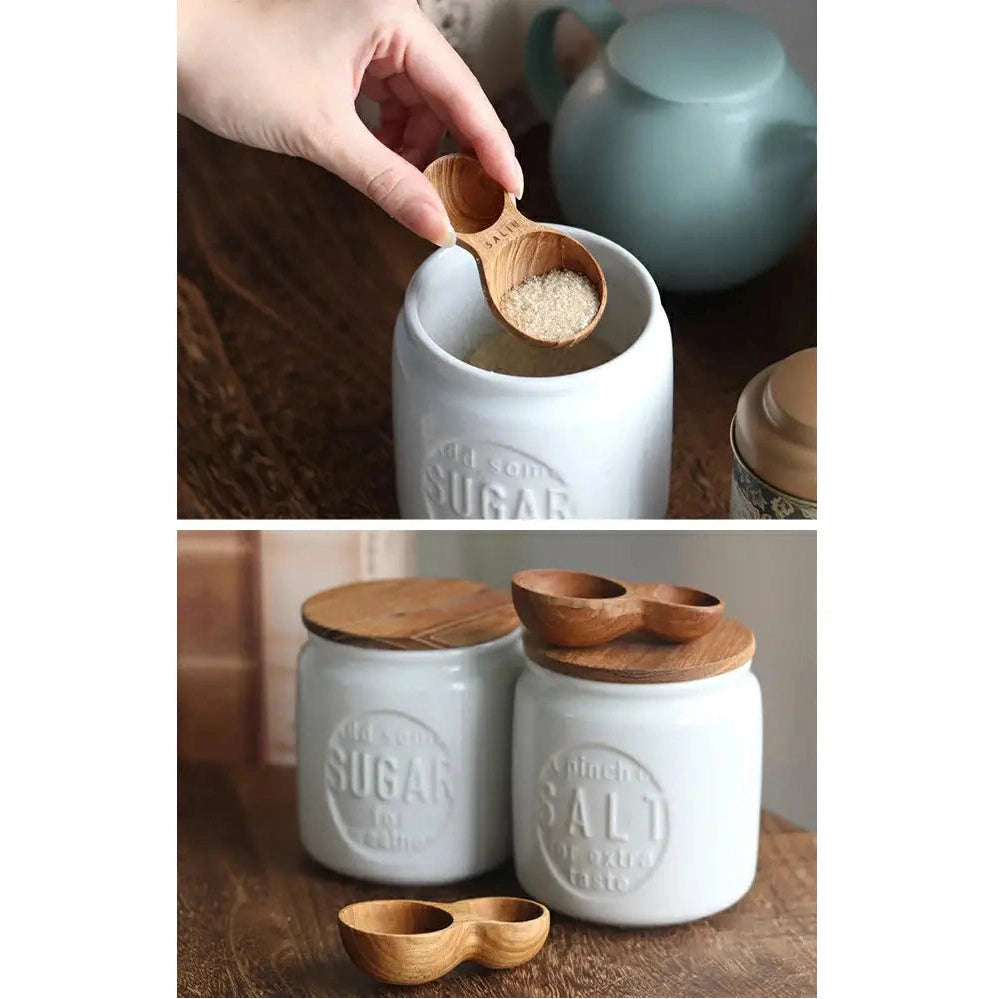 Saliu Wooden Measuring Spoon 15ml/5ml