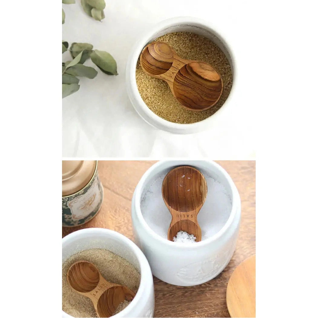 Saliu Wooden Measuring Spoon 15ml/5ml