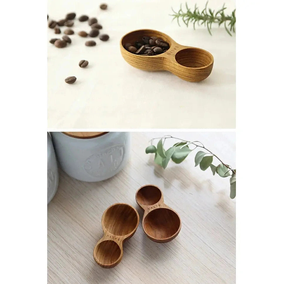Saliu Wooden Measuring Spoon 15ml/5ml