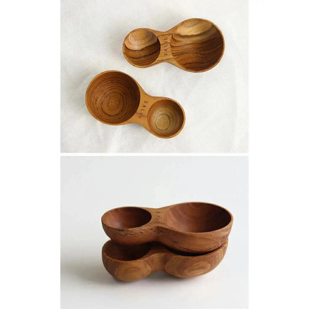 Saliu Wooden Measuring Spoon 15ml/5ml