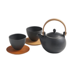 Saliu YUI Teapot 330ml & Tea Saucer Set