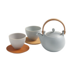 Saliu YUI Teapot 330ml & Tea Saucer Set
