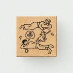 Sanby Sankakeru Stamp - Daradara Lounging