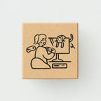 Sanby Sankakeru Stamp - Game