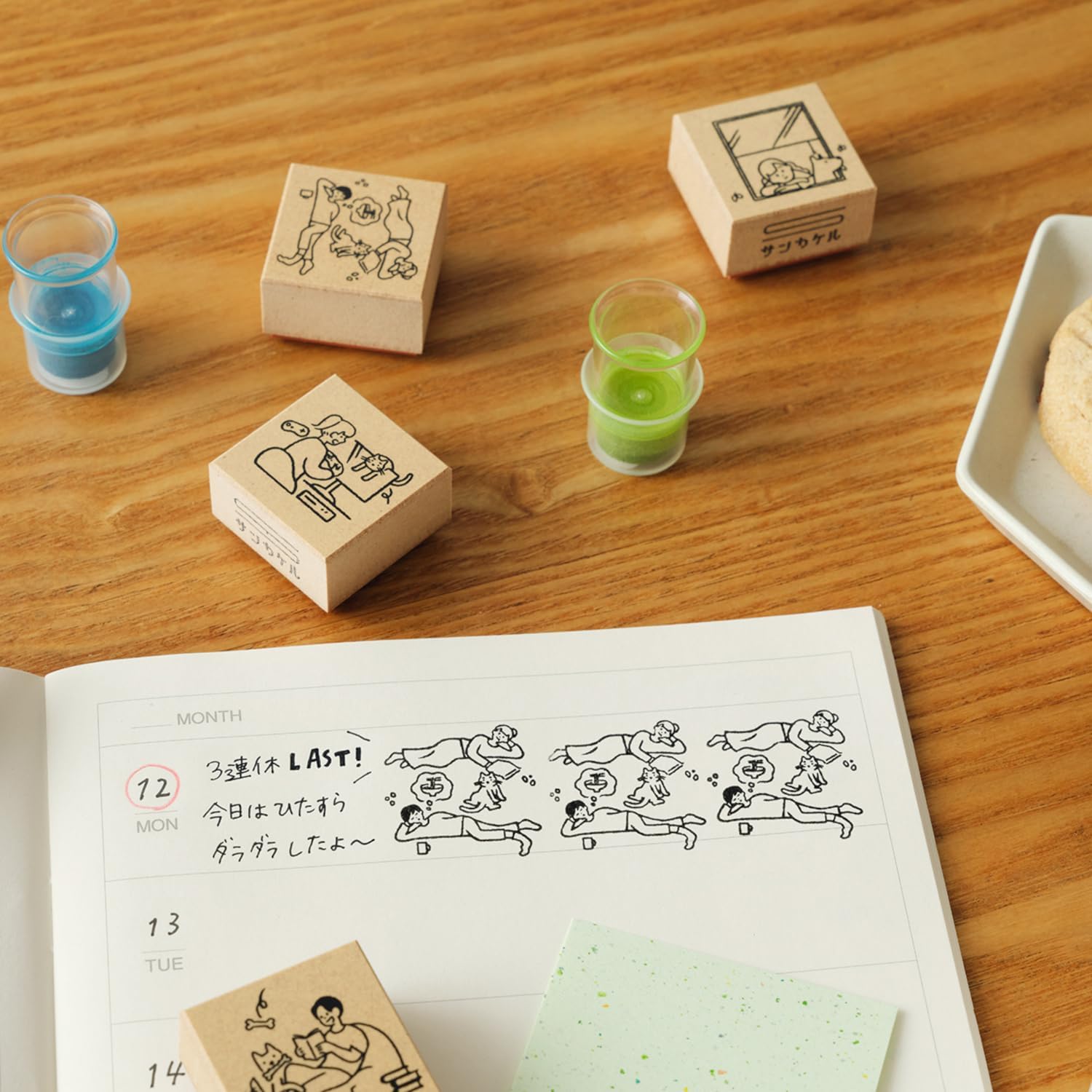 Sanby Sankakeru Stamp - Manga