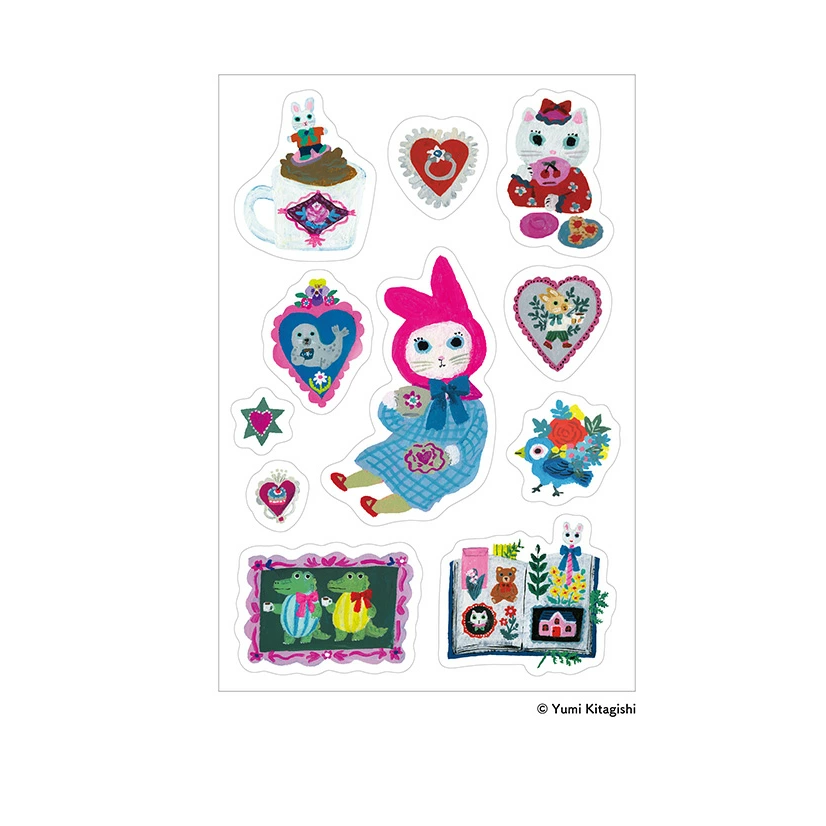 Sanby Yumi Kitagishi Multi Sticker - Tea Time