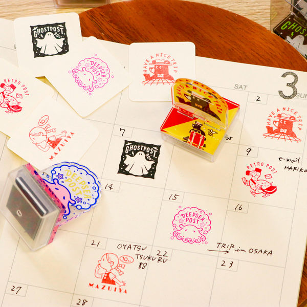 Sanby x OB1TOY Deep Sea Post Stamp
