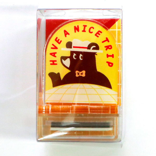 Sanby x OB1TOY TABIKUMA Stamp