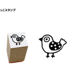 Sanby x Yumi Kitagishi Wooden Chibi Stamp - Bird