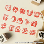 Sanby x Yumi Kitagishi Wooden Chibi Stamp - Bird