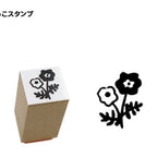 Sanby x Yumi Kitagishi Wooden Chibi Stamp - Flower