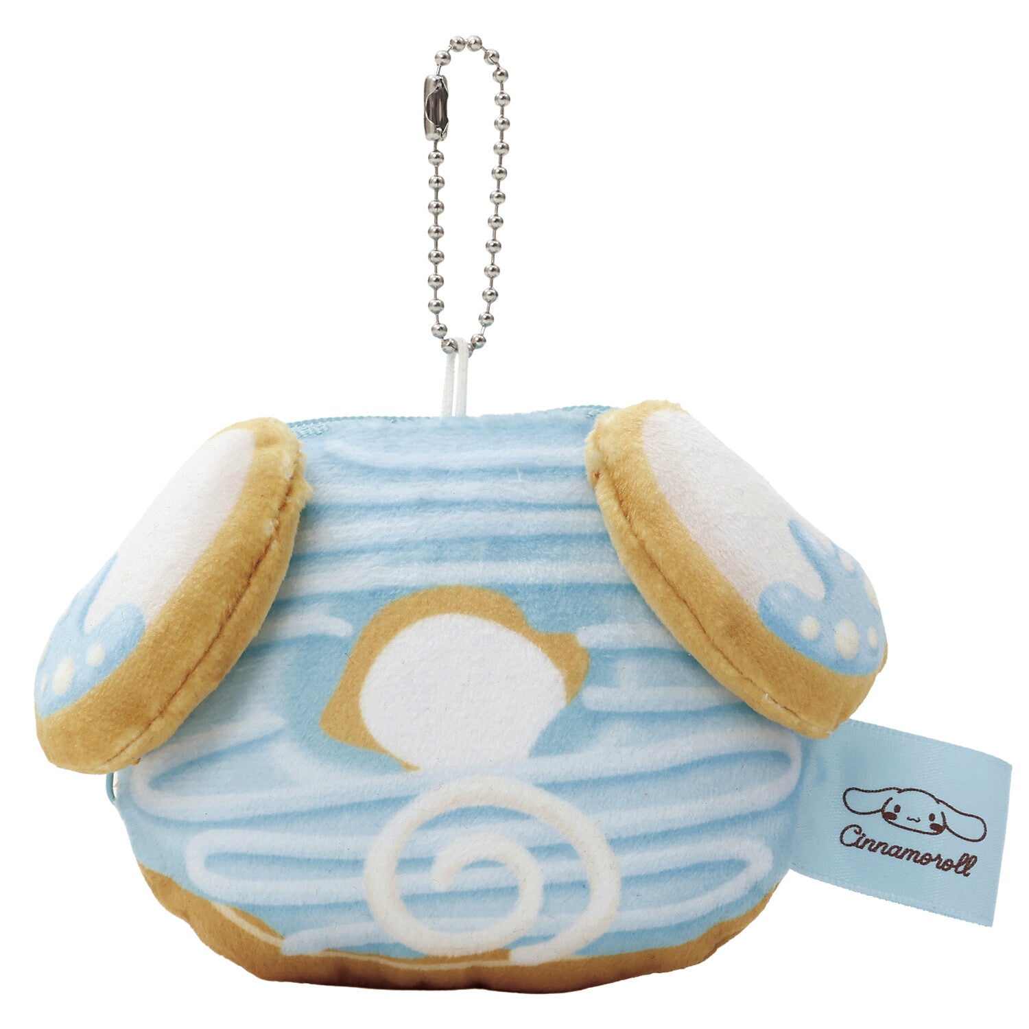 Sanrio Donut Mini Plush Pouch Keyring - Cinnamoroll