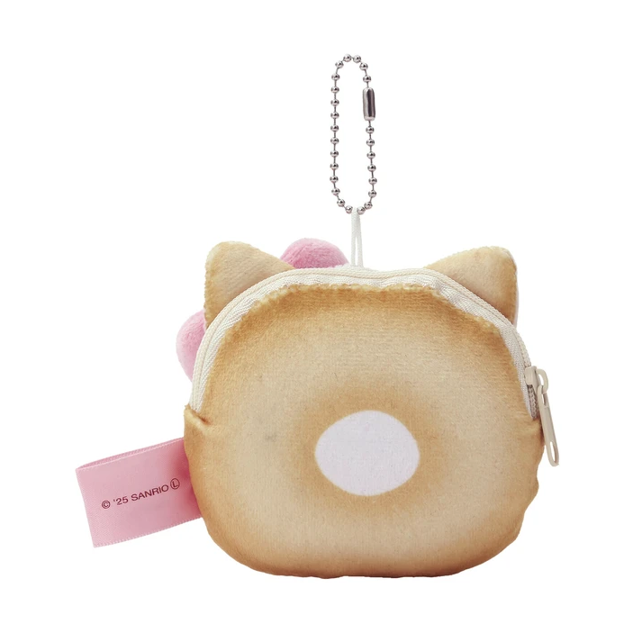 Sanrio Donut Mini Plush Pouch Keyring - Hello Kitty