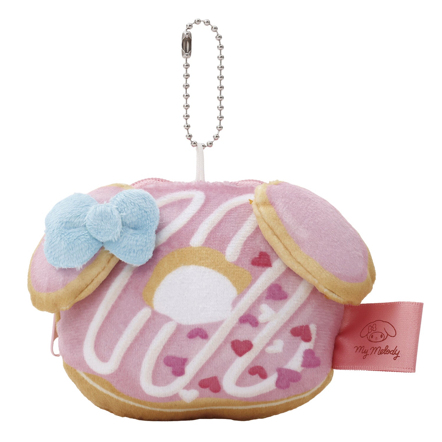 Sanrio Donut Mini Plush Pouch Keyring - My Melody